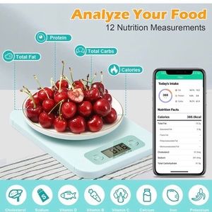 Smart Food Scale - Kitchen Scales Digital Weight Grams and Ounces